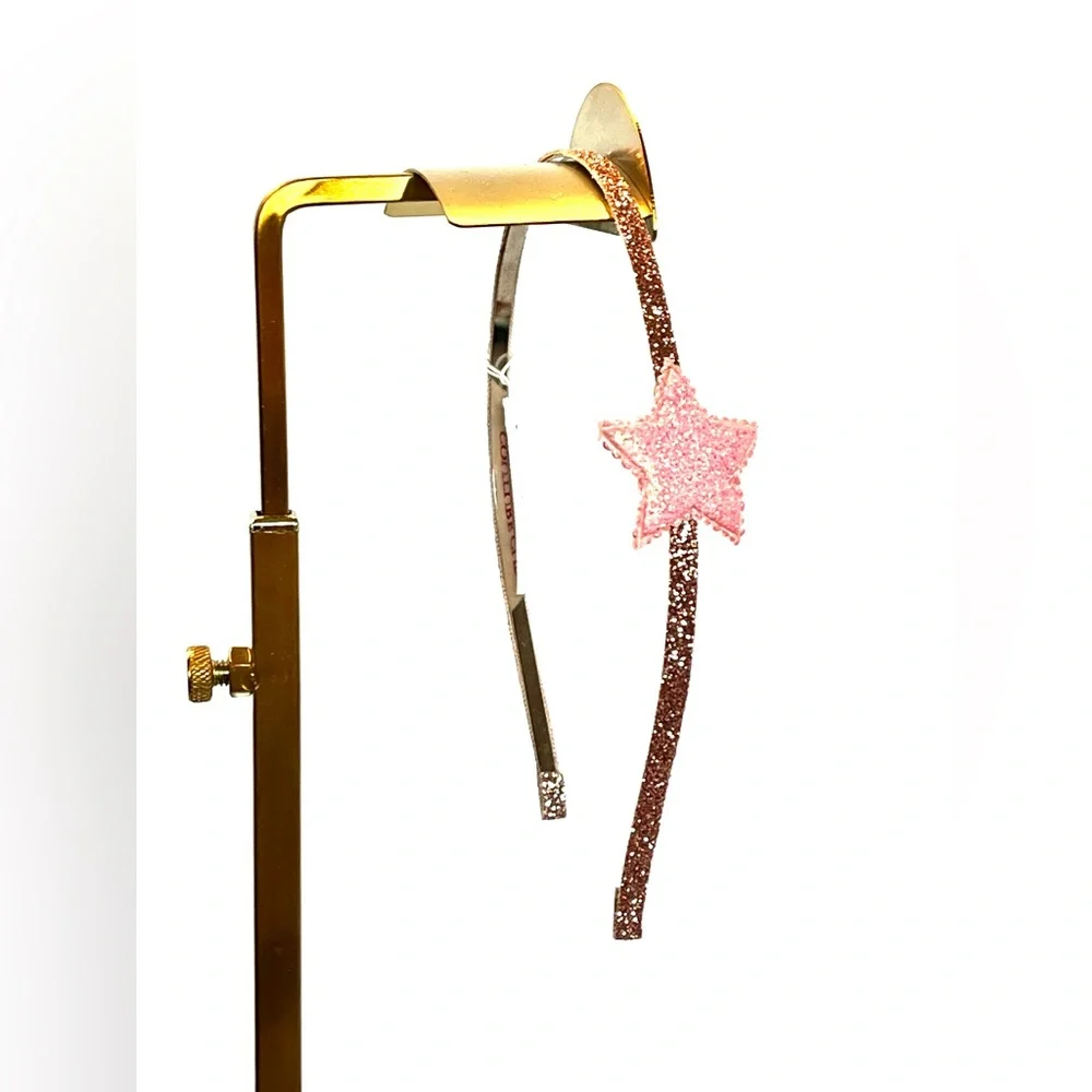 Pink Star Glitter Headband